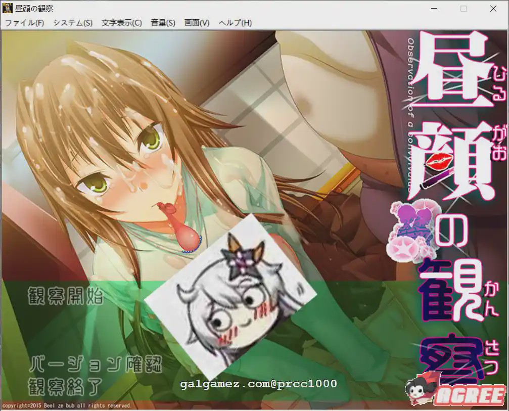 【绿帽SLG/汉化】昼顔の観察昼颜的观察者 ninyun个人汉化作弊版 付CG包游戏中文版下载|无需安装解压即玩|游点东西