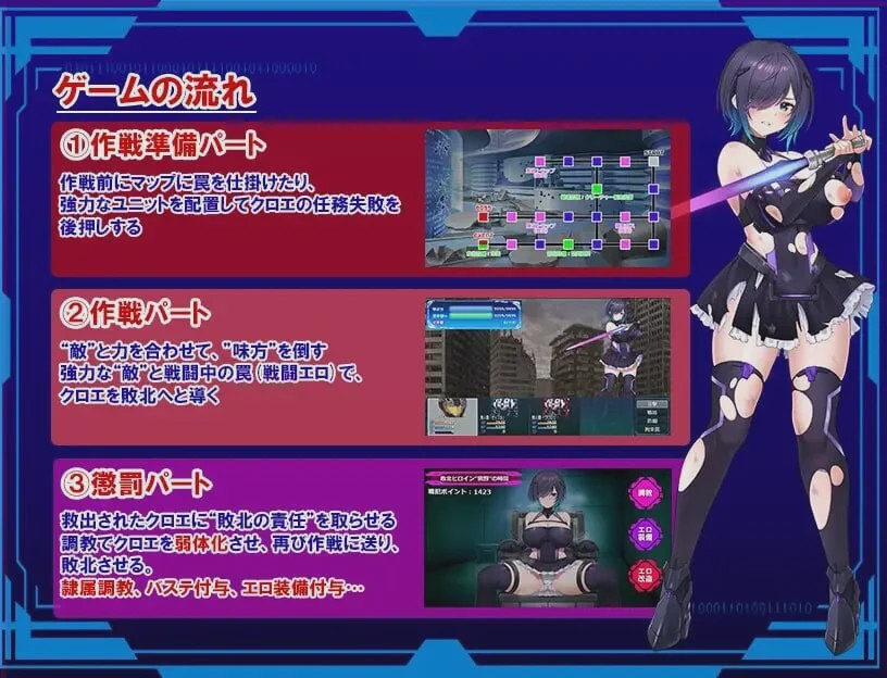 [回合RPG/战斗H] 聖隷戦姫クロエ～「最強」が権力に沈むまで PC+安卓汉化版游戏中文版下载|无需安装解压即玩|游点东西