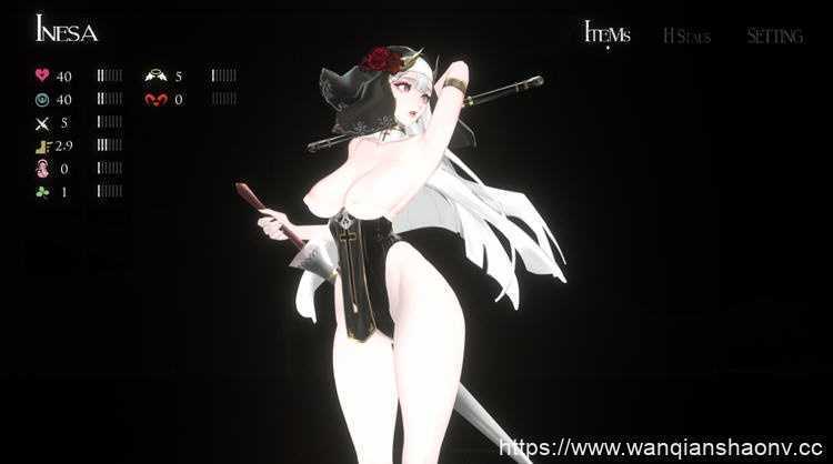 [ACT/汉化] 棘罪修女-伊妮莎 ThornSin V0.71官方中文修复版★白丝高跟4.3G游戏中文版下载|无需安装解压即玩|游点东西