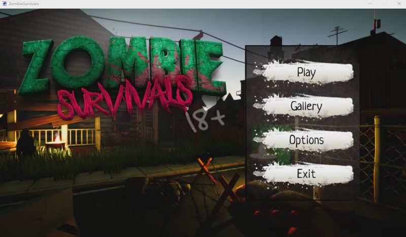 [ACT射击/有动画] 僵尸生存 Zombie Survivals游戏中文版下载|无需安装解压即玩|游点东西