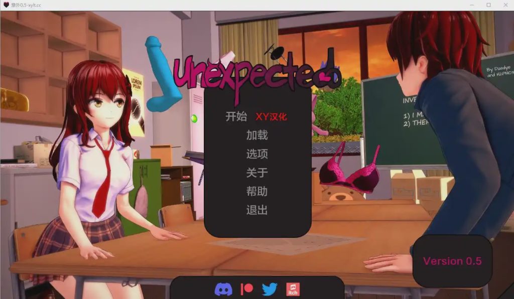 [SLG/汉化] 意外 意想不到 Unexpected v0.5 PC+安卓汉化版 3.7G游戏中文版下载|无需安装解压即玩|游点东西