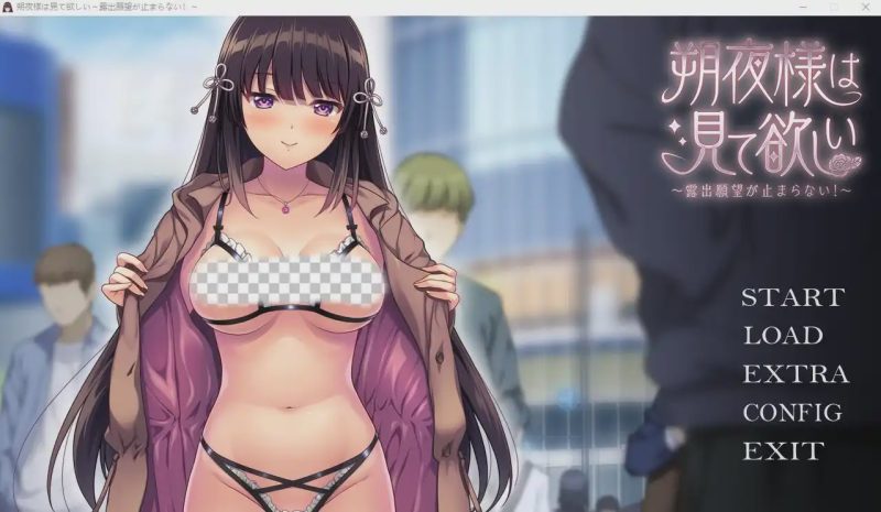 [ADV游戏/汉化] 朔夜大人，请看看～无法停止的暴露愿望！～AI汉化版+全CG存档 1.7G游戏中文版下载|无需安装解压即玩|游点东西