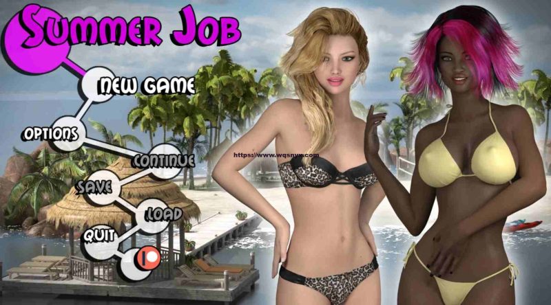[欧美SLG]Summer Job暑假工作 [v0.11b] 英文版游戏中文版下载|无需安装解压即玩|游点东西