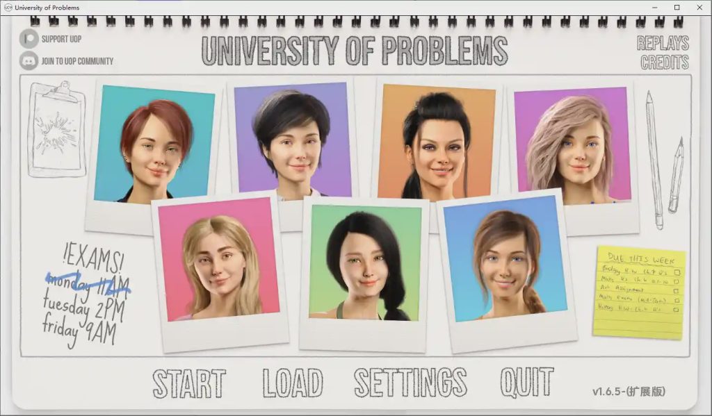[欧美SLG/汉化] 问题大学 学院情缘 University of Problems v1.6.5 Extended PC+安卓汉化版16G游戏中文版下载|无需安装解压即玩|游点东西